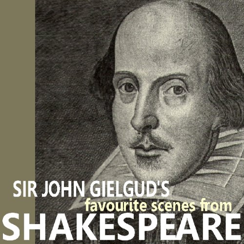 Cover of Sir John Gielgud's Favourite Scenes from Shakespeare