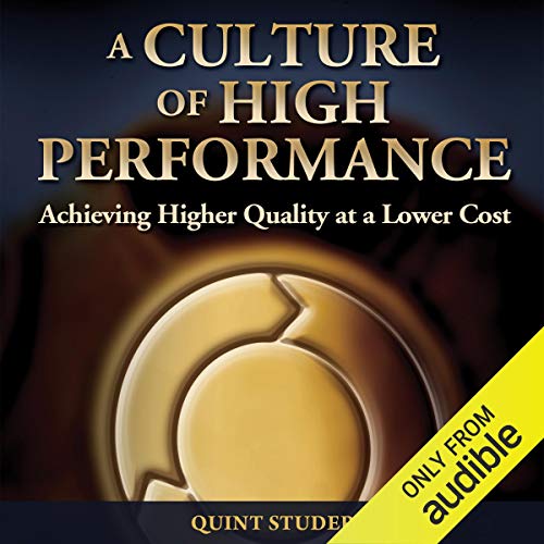 Cover of A Culture of High Performance