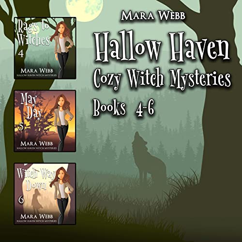 Cover of Hallow Haven Cozy Mysteries Bundle, Books 4-6
