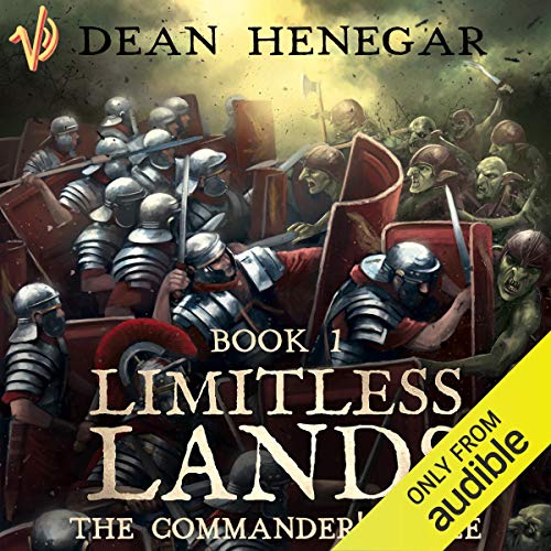 Cover of Limitless Lands: The Commander's Tale, a LitRPG adventure