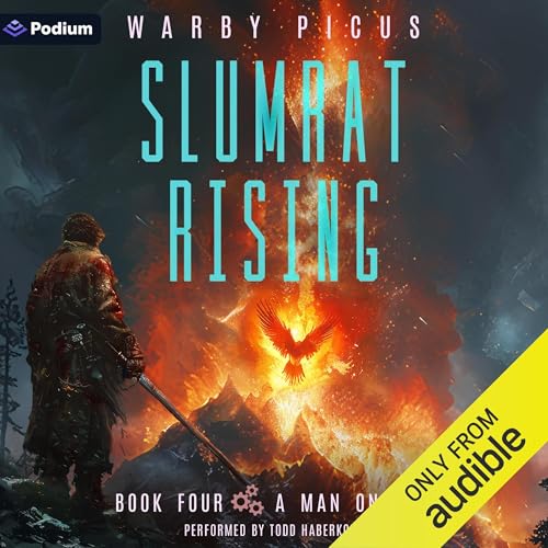 Cover of A Man on Fire: A Cyberpunk LitRPG