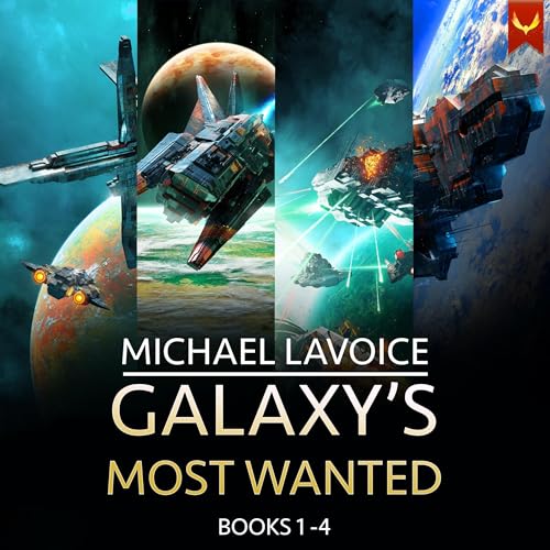 Cover of Galaxy's Most Wanted, Books 1-4