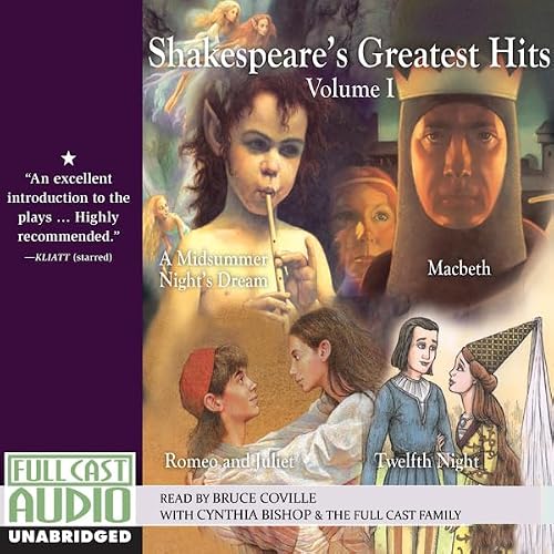 Cover of Shakespeare's Greatest Hits Retold by Bruce Coville , Volume I