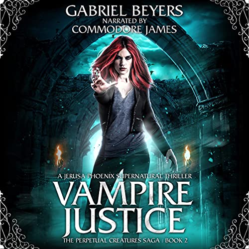 Cover of Vampire Justice: A Jerusa Phoenix Supernatural Thriller