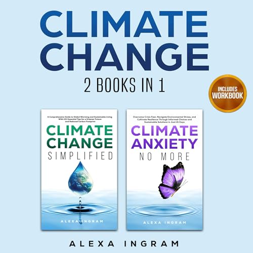 Cover of Climate Change 2 Books in 1: Includes Workbook