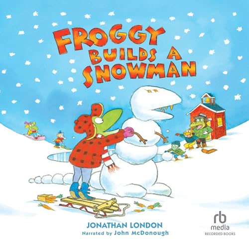 Cover of Froggy Builds a Snowman