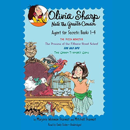 Cover of Olivia Sharp: Agent for Secrets: Books 1-4