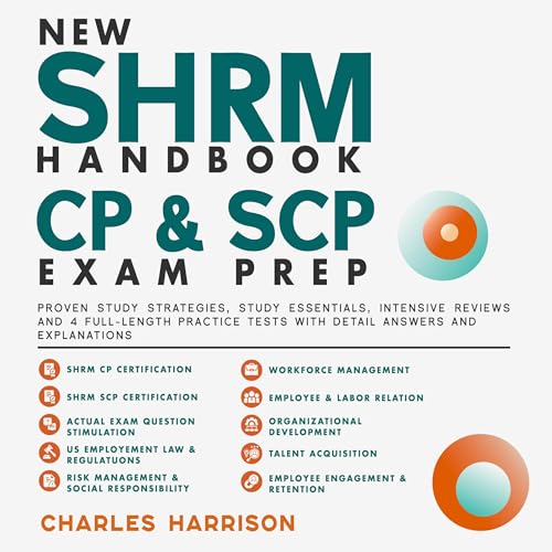 Cover of New SHRM Handbook CP & SCP Exam Prep