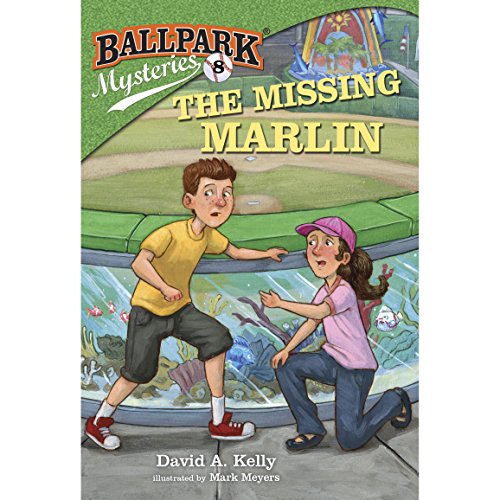 Cover of Ballpark Mysteries #8: The Missing Marlin