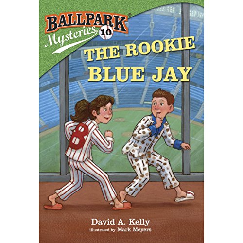 Cover of Ballpark Mysteries #10: The Rookie Blue Jay