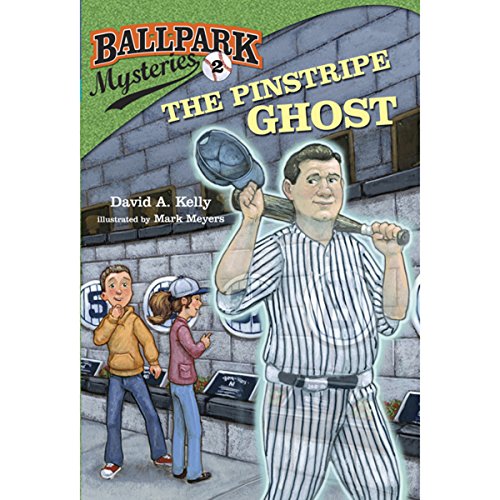 Cover of Ballpark Mysteries #2: The Pinstripe Ghost