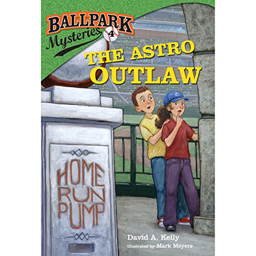 Cover of Ballpark Mysteries #4: The Astro Outlaw
