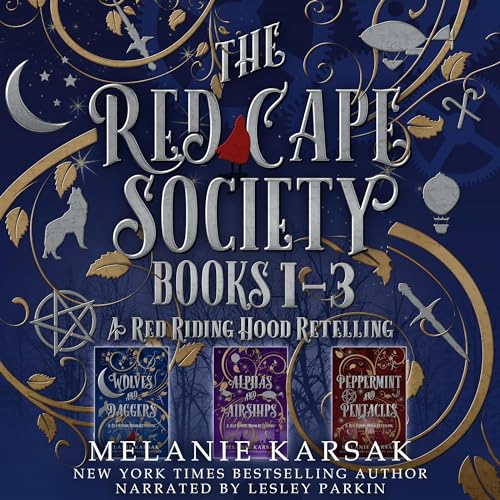 Cover of The Red Cape Society, Books 1-3