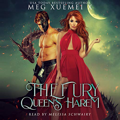 Cover of The Fury Queen’s Harem: A Reverse Harem Dragon Fantasy
