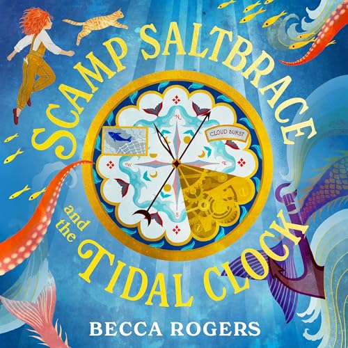 Cover of Scamp Saltbrace and the Tidal Clock