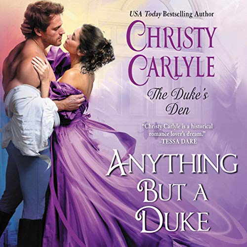 Cover of Anything But a Duke
