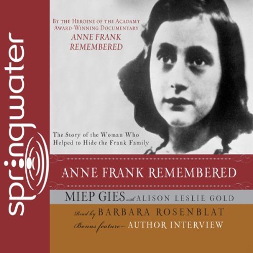 Cover of Anne Frank Remembered