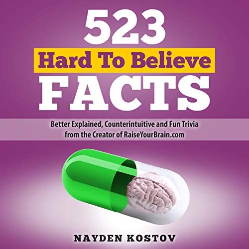 Cover of 523 Hard to Believe Facts