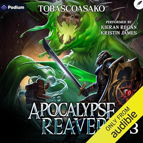 Cover of Apocalypse Reaver 3: A Dark Fantasy LitRPG Adventure