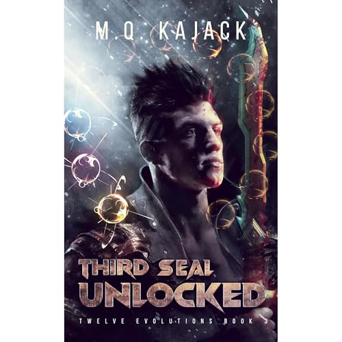 Cover of Myriad Stars: Third Seal Unlocked (Twelve Evolutions, Book 3). A LitRPG Universe.
