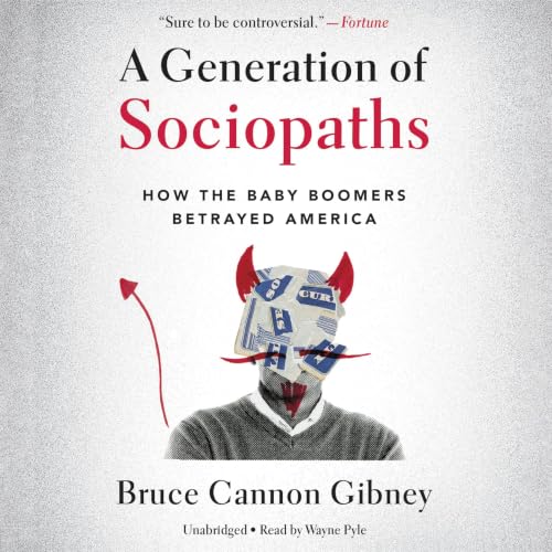 Cover of A Generation of Sociopaths