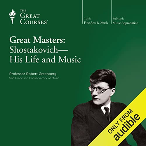 Cover of Great Masters: Shostakovich - His Life and Music
