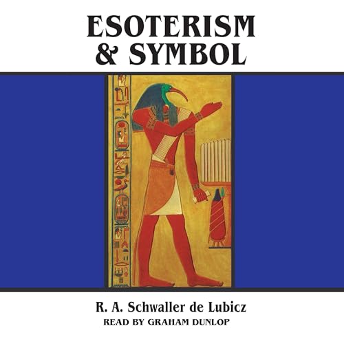 Cover of Esoterism and Symbol