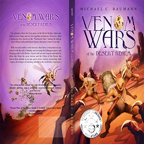 Cover of Venom Wars of the Desert Realm, Book 1