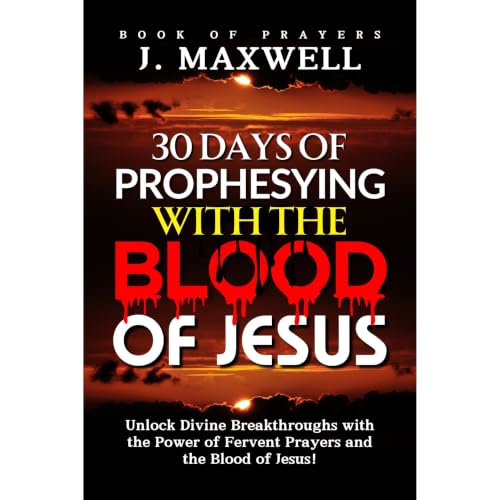 Cover of 30 Days of Prophesying with the Blood of Jesus