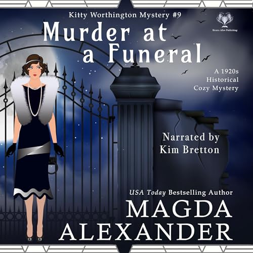 Cover of Murder at a Funeral: A 1920s Historical Cozy Mystery