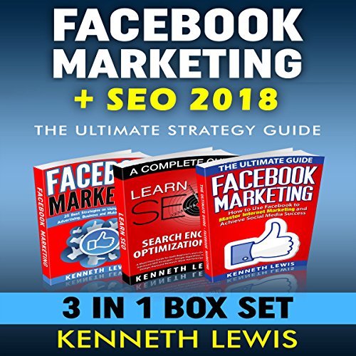 Cover of Facebook Marketing + SEO Ultimate Strategy Guide Box Set