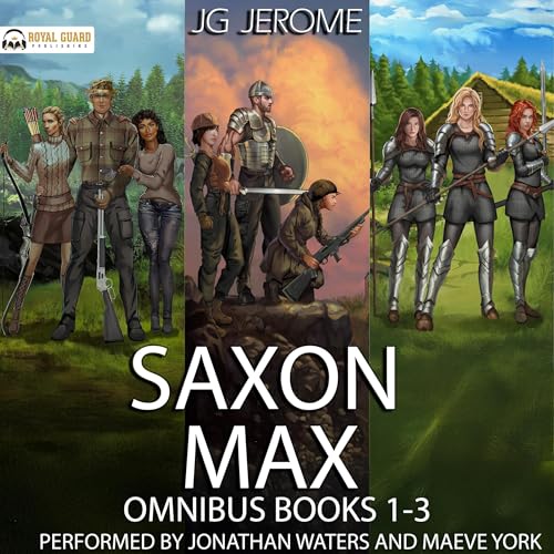 Cover of Saxon Max Omnibus Books 1-3