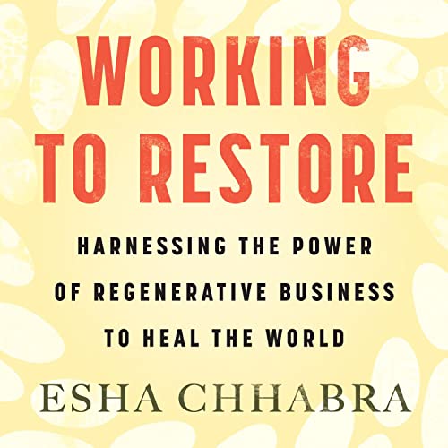 Cover of Working to Restore