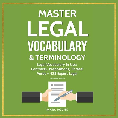Cover of Master Legal Vocabulary & Terminology: Legal Vocabulary in Use