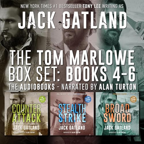 Cover of The Tom Marlowe Boxset, Books 4-6