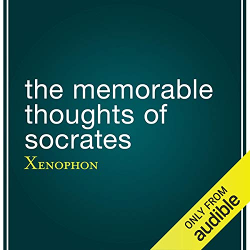 Cover of The Memorable Thoughts of Socrates