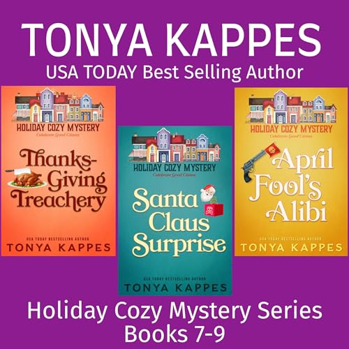 Cover of Holiday Cozy Mystery Series Collection, Books 7-9
