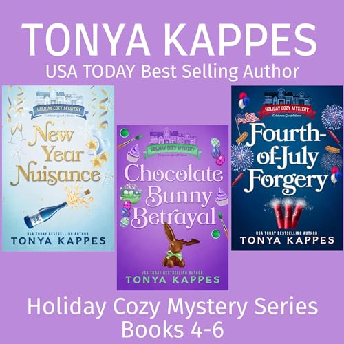 Cover of Holiday Cozy Mystery Series Collection Books 4-6