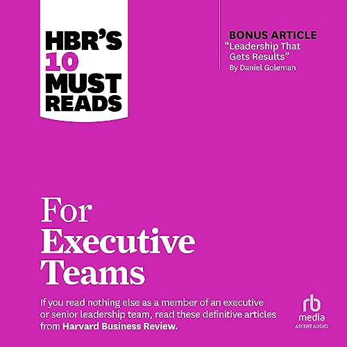 Cover of HBR's 10 Must Reads for Executive Teams