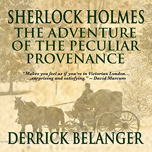Cover of Sherlock Holmes: The Adventure of the Peculiar Provenance