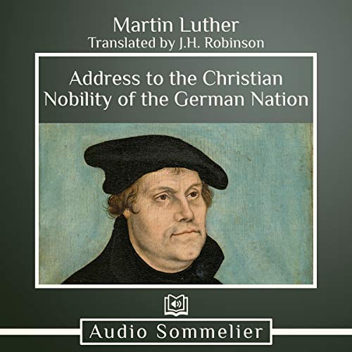 Cover of Address to the Christian Nobility of the German Nation