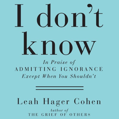 Cover of I Don't Know