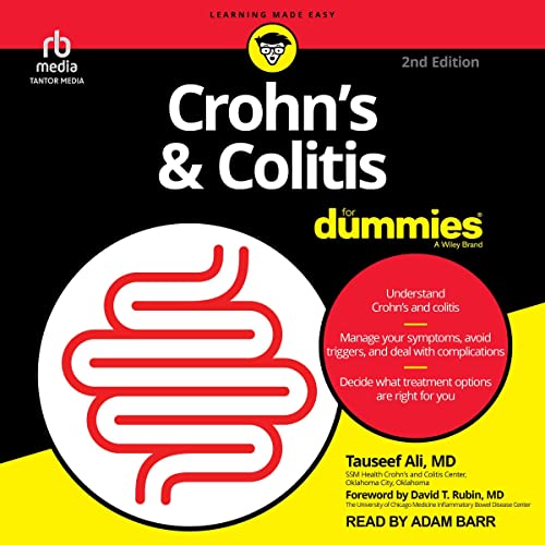 Cover of Crohn’s and Colitis for Dummies, 2nd Edition