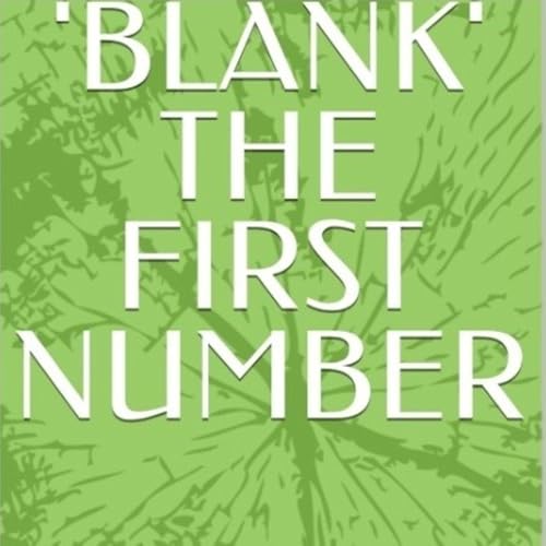 Cover of 'Blank': The First Number