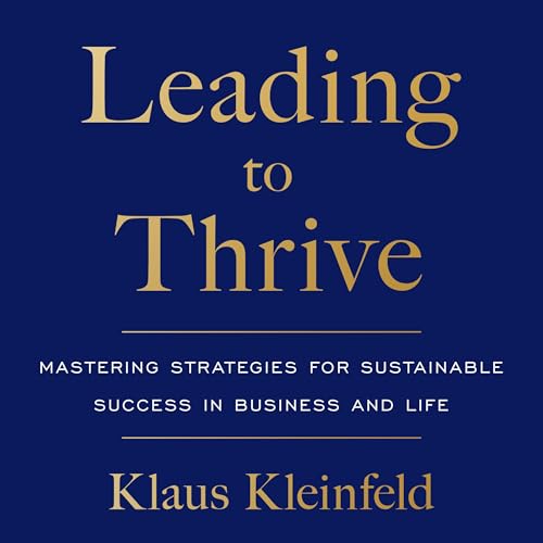 Cover of Leading to Thrive