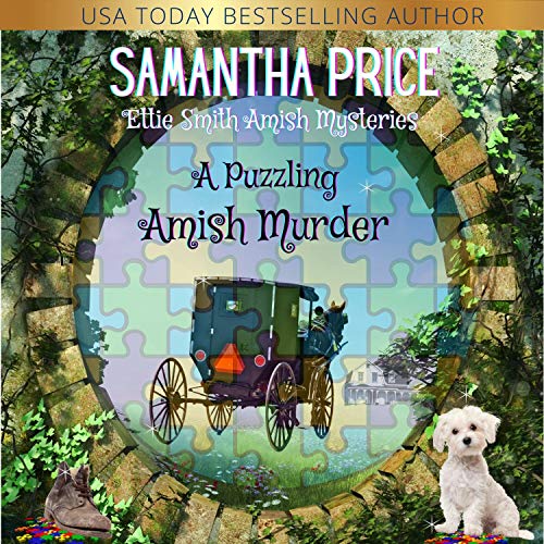 Cover of A Puzzling Amish Murder: An Amish Cozy Mystery
