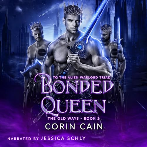 Cover of Bonded Queen: To the Alien Warlord Triad