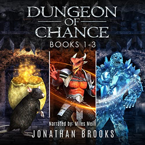 Cover of Dungeon of Chance Complete Series Books 1-3: A Dungeon Core Novel (Serious Probabilities)
