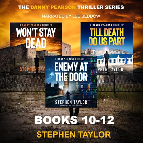 Cover of The Danny Pearson Thriller Series Boxset, Books 10-12