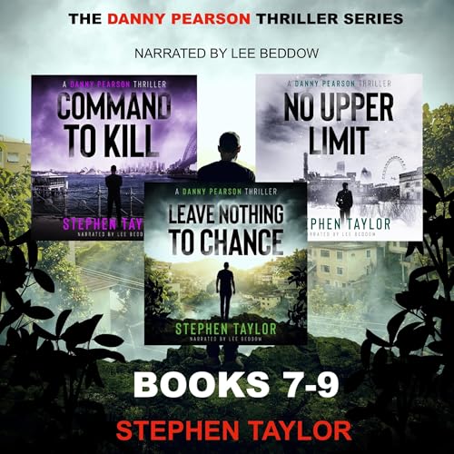 Cover of The Danny Pearson Thriller Series Boxset: Books 7-9
